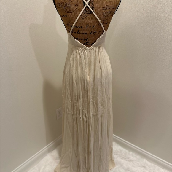 LULUS Hippie Hippie CHIC Crochet Maxi Dress - SMALL - Picture 7 of 7